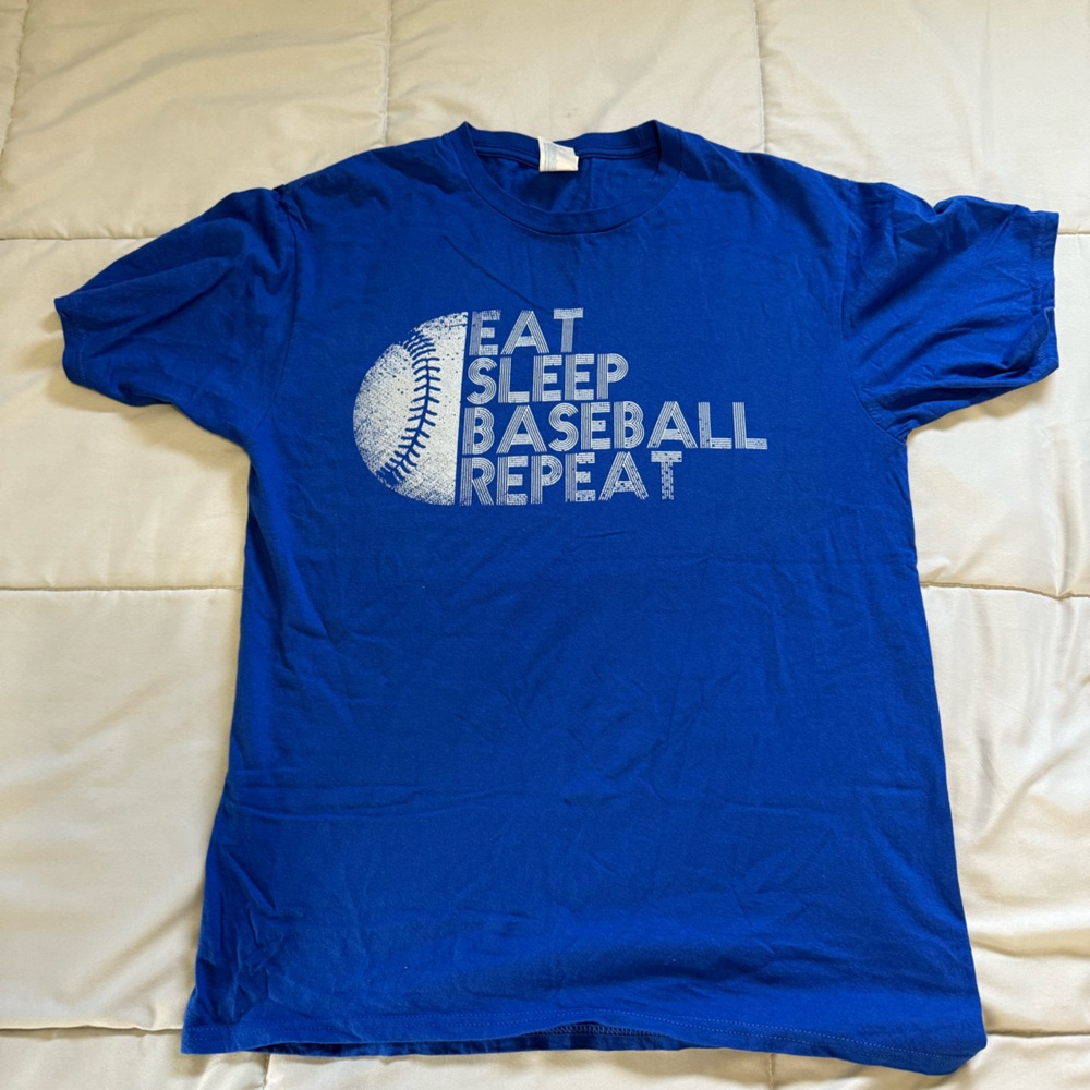 Baseball T-Shirt, Men's Medium